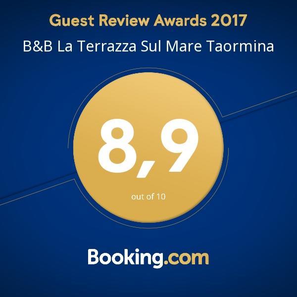B&B La Terrazza Sul Mare ตาออร์มินา ภายนอก รูปภาพ